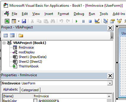 vba vbe rename forms