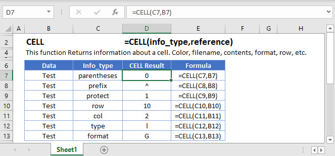 CELL Main Function