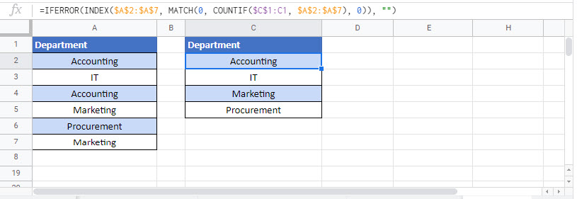 INTRO DO DYNAMIC ARRAY Formulas Examples Google