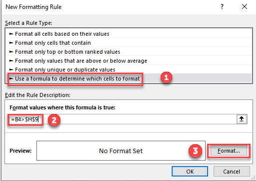 conditional formatting date in cell formula