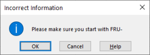 Incorrect Data. Check Data Validation Custom Formulas - Automate Excel