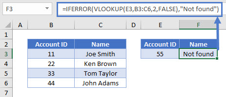 if isna vlookup 3