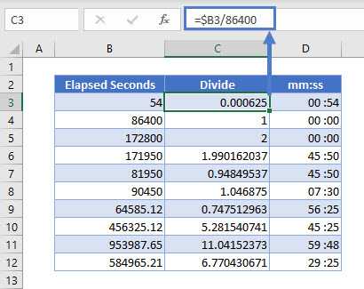 How to Convert Seconds to Minutes in Excel