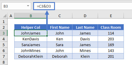 vlookup concatenate 02