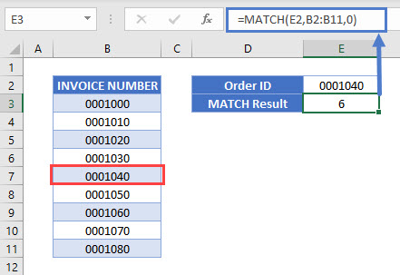 Return Cell Address Instead of Value- Match