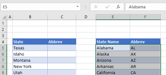 convert state name abbreviation 05