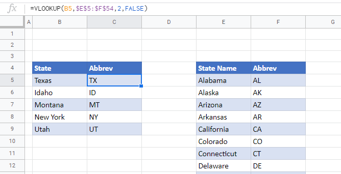 convert state name abbreviation 09