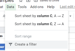 filter duplicate values 17