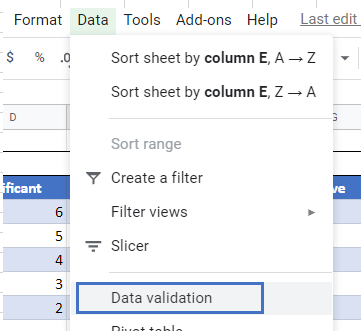 risk score bucket vlookup 13