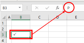 Insert Check or Cross mark in Excel #microsoftexcel #tipsandtricks