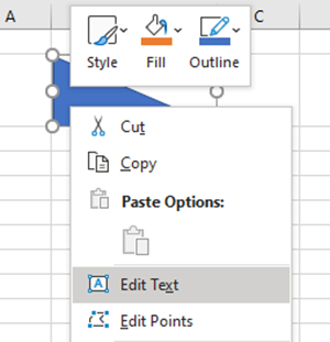 excel split cell insert edit text