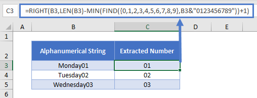 separate text numbers 01