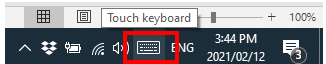 symbols show keyboard button