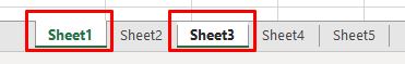 Grouping Alternative Sheet