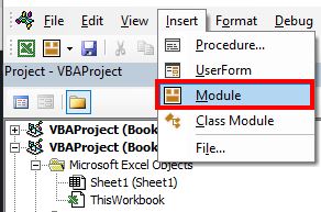 Pictures VBA Module