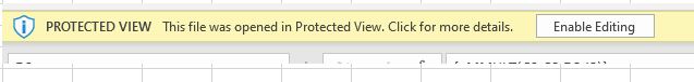 ProtectedView OpenProtected