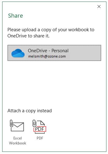 Shareworkbooks OneDrive