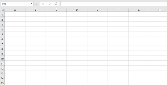 all cells same height width