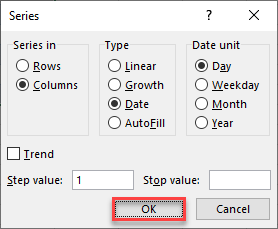 autofill dates 2a