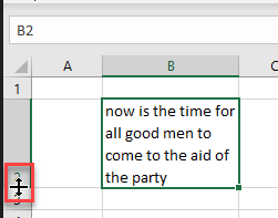 cellheight adjust row height