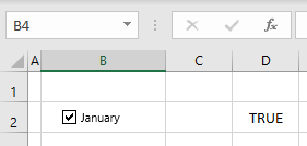 checkbox true excel 1