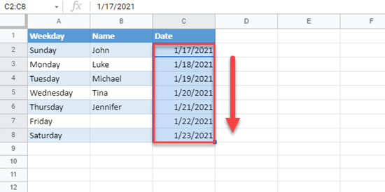 Guarantee Every week agency How to AutoFill Dates or Months in Excel & Google Sheets - Automate Excel Guarantee Every week agency How to AutoFill Dates or Months in Excel & Google Sheets - Automate Excel