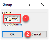 group rows excel 2a