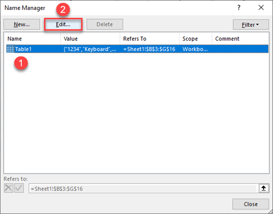 How To Rename A Table In Excel Automate Excel