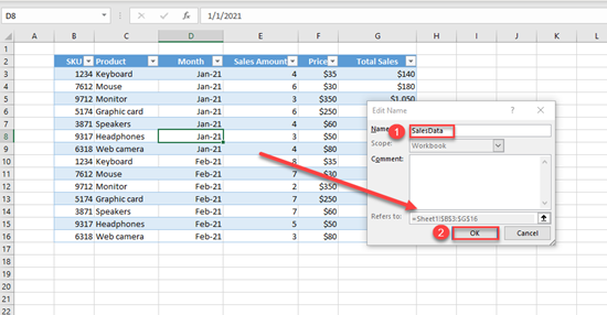 How To Rename A Table In Excel Automate Excel