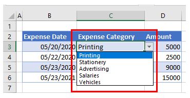 Create / Add a Drop-Down List in Excel & Google Sheets