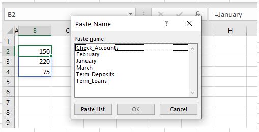 How To Paste Range Names In Excel Automate Excel How To Paste Range Names In Excel Automate Excel