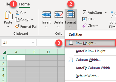 adjust row height 1