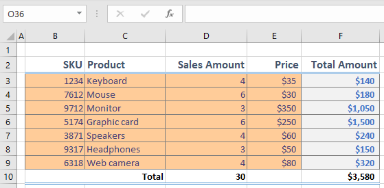 How to Apply Cell Styles (Total, Input, Title...) in Excel