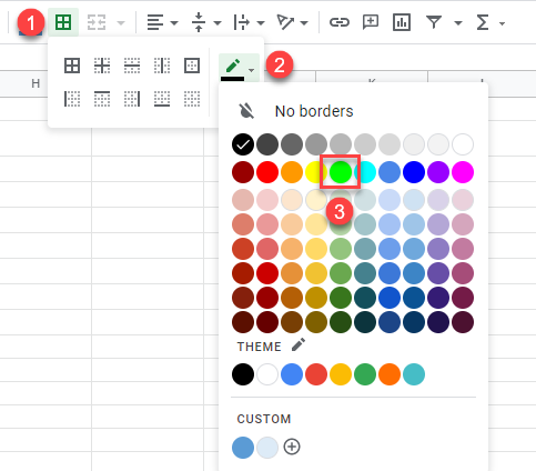 border color google sheets 2