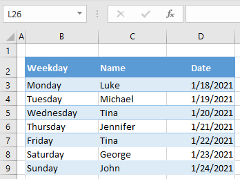 clear format initial data 2