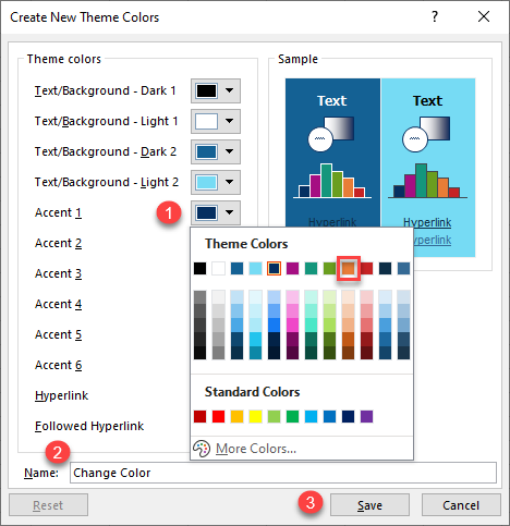 customize theme colors 2a