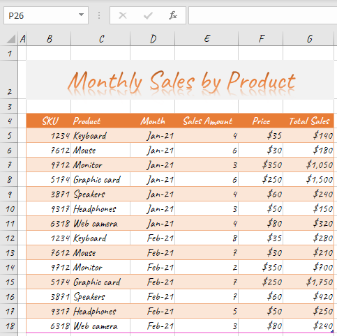 excel apply theme final layout 2a