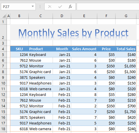 excel apply theme initial layout 2