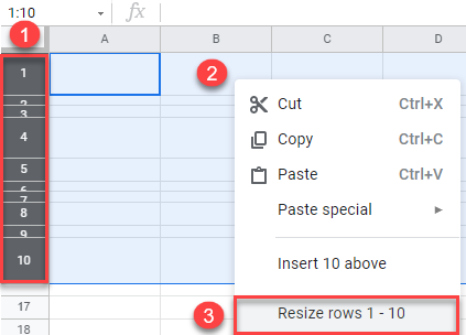 resize rows google sheets 1
