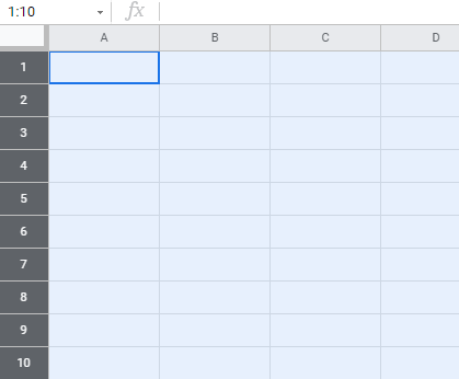 resize rows google sheets height 2a