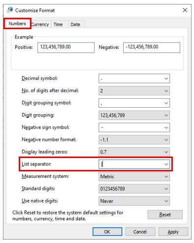 ConvertToPipe CustomiseSettings