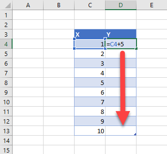 How to Drag and Copy or Drag and Cut in Excel