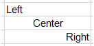 Shortcuts to Align Text in a Cell