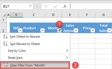Trin At understrege forhindre How to Delete Filtered Rows in Excel & Google Sheets - Automate Excel