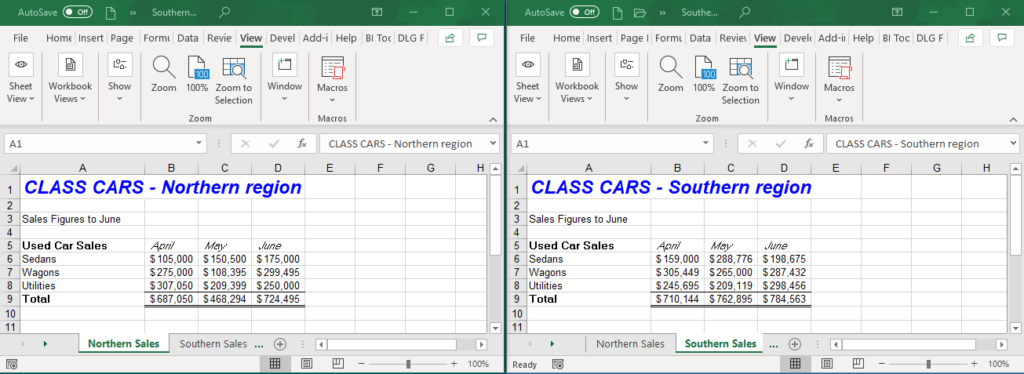 view-two-sheets-from-the-same-workbook-in-excel-google-sheets