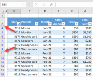 How to Hide Rows Based on Cell Value in Excel & Google Sheets ...