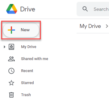 google drive upload file
