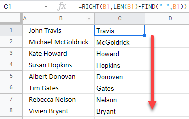 google sheets drag formula 2a