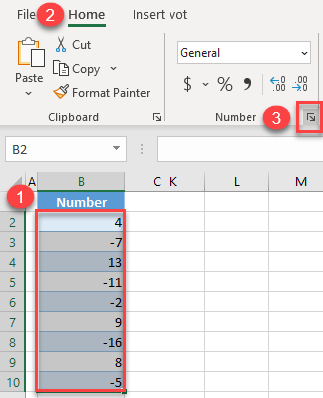 make negative numbers red custom format