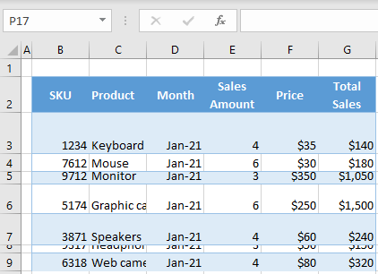 resize row height initial data